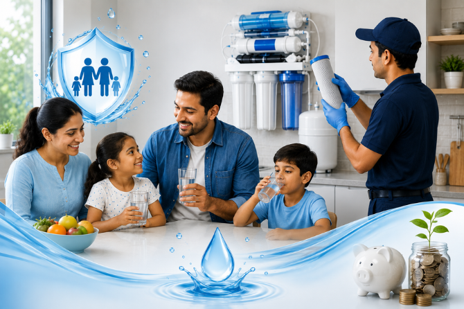 How Regular RO Maintenance Protects Your Family’s Health and Saves Money