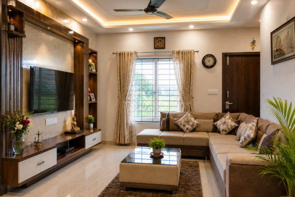 Elegant home interior decoration